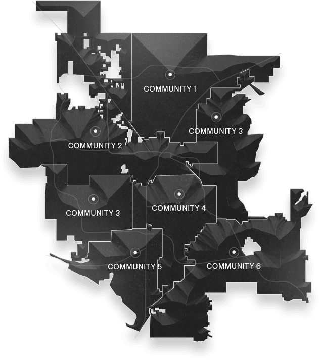 Featured Communities Map