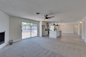 Kitchen and living area - 1143 Commanche Dr, Las Vegas NV
