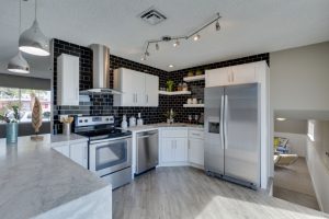 Modern kitchen of 4605 Providence Ln, Las Vegas NV