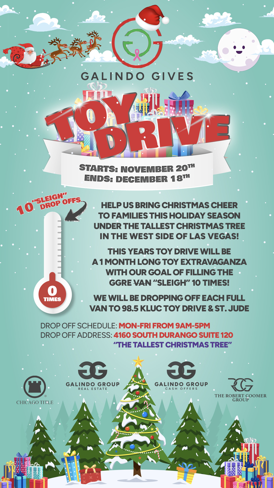 GGRE Toy Drive Flyer